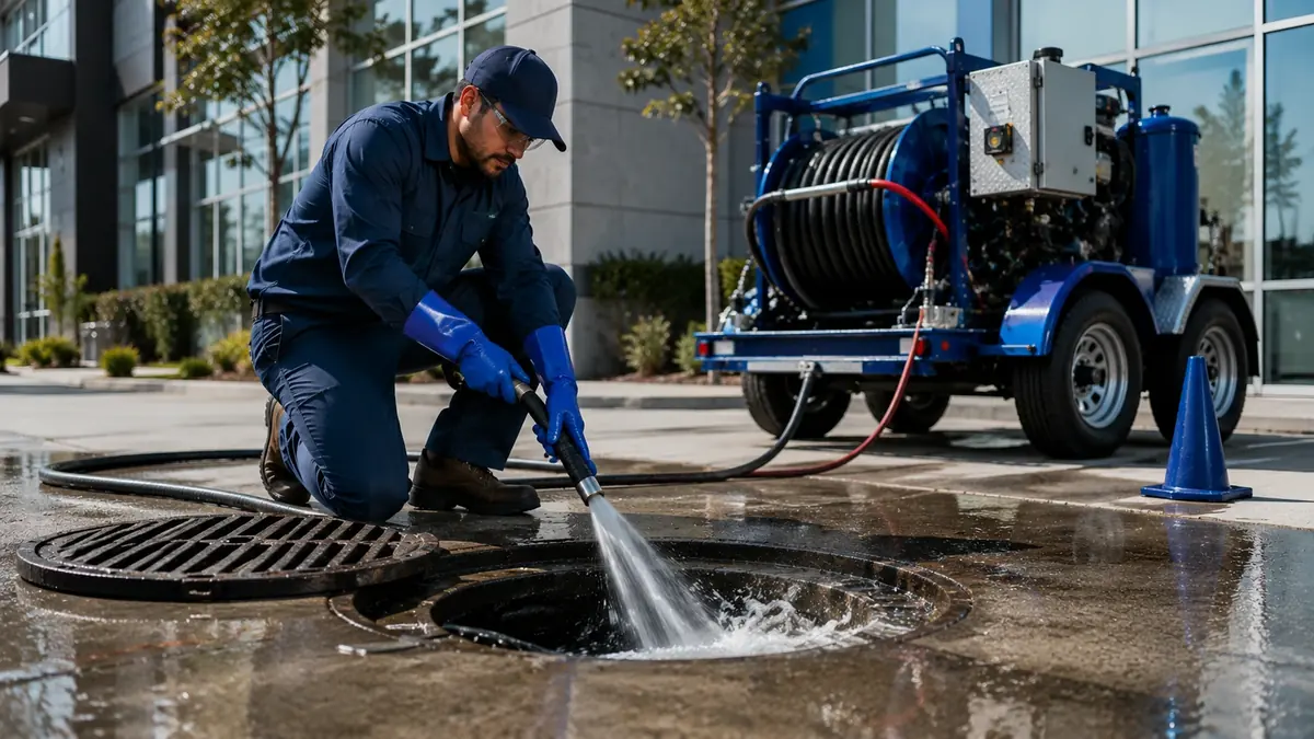 Commercial Hydro Jet Drain Cleaning in Fillmore