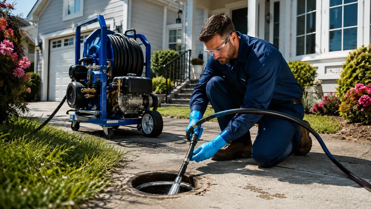 Residential Hydro Jet Drain Cleaning in Fillmore
