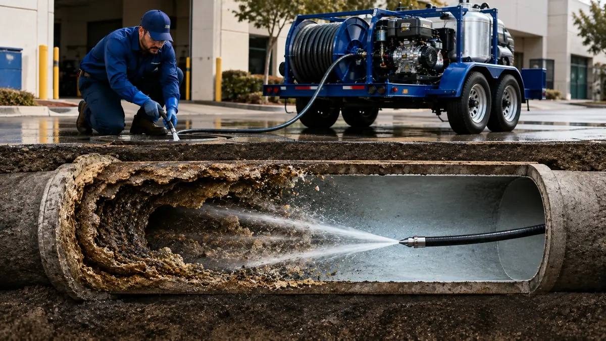 Sewer Pipe Descaling in Fillmore